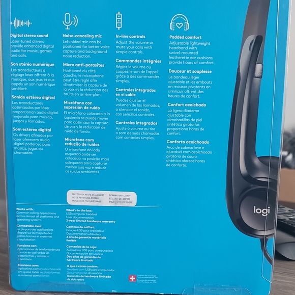 Logitech Computer Headset - Picture 4 of 6